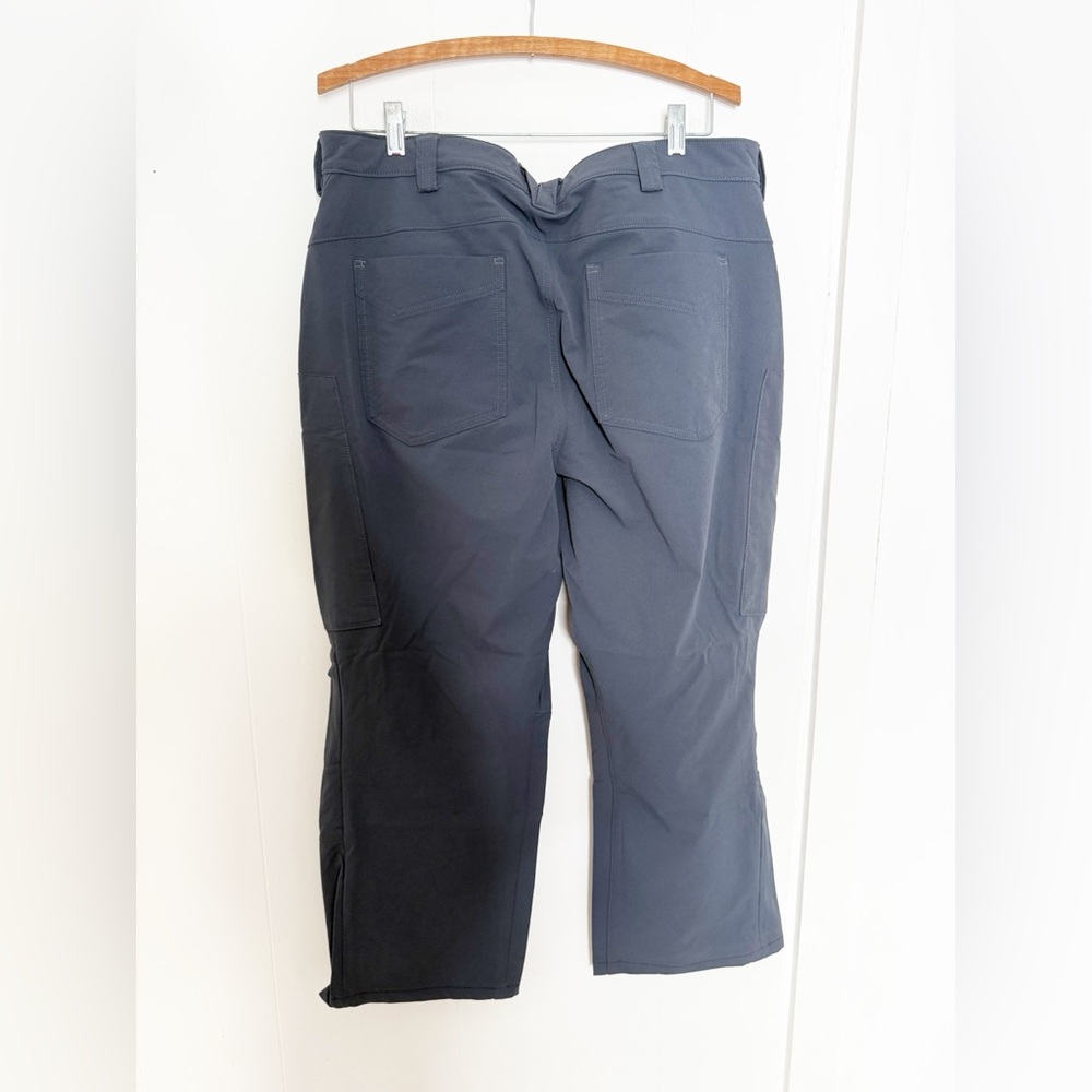 Duluth Trading Co Flexpedition Bootcut Pants Dusty Blue Size 16x29 - Picture 2 of 5